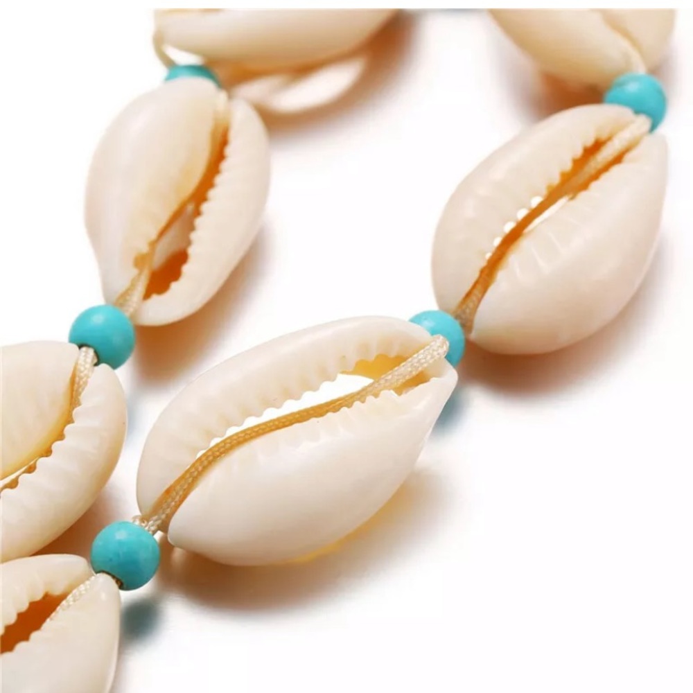 Trendy Cowrie Sea Shell Anklet Bracelet Very cute - Picture 3 of 7